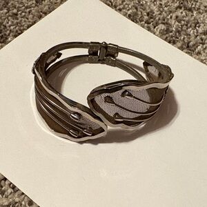 Elegant Silver Mesh Bracelet